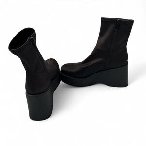 Women's Aldo Black Platform Boots
